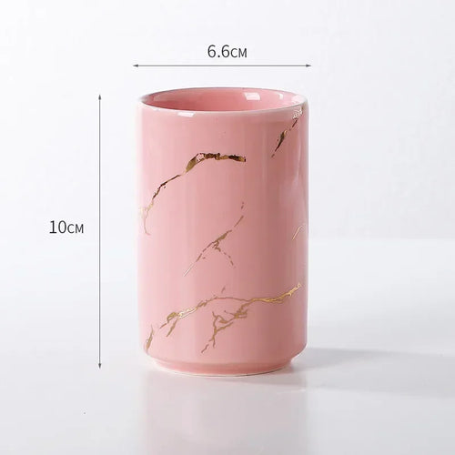 tasse en céramique pour couple porte-brosse à dents et rangement - vue 22 sur 22