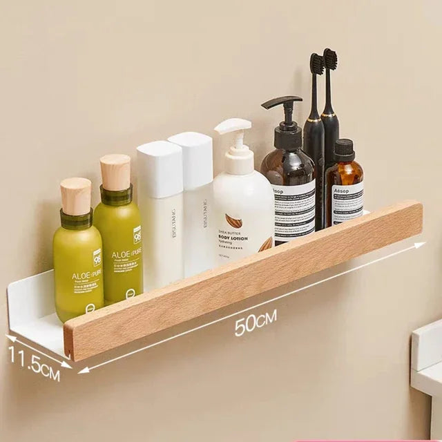etagère murale de rangement pour salle de bain
