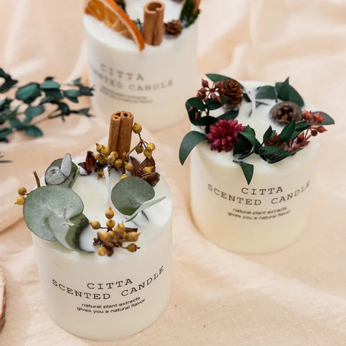 ensemble de bougies parfumées rétro pour un cadeau mignon - vue 3 sur 9