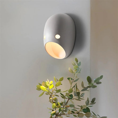 applique murale en résine avec éclairage décoratif créatif nordique - vue 3 sur 10