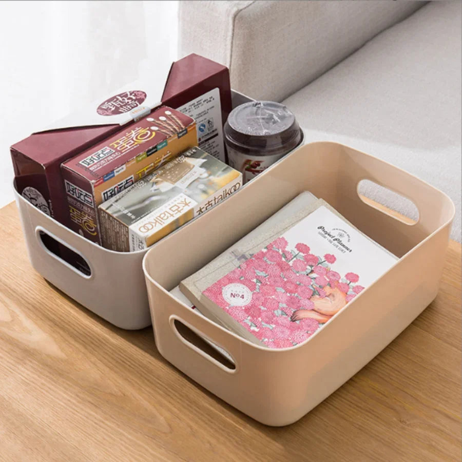 panier de rangement rectangulaire pour cosmétiques et collations - vue 7 sur 15