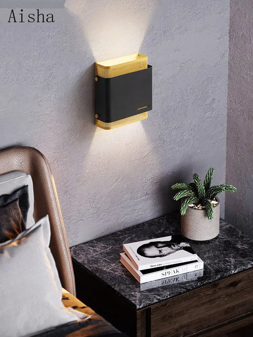 applique murale led en fer style américain pour intérieur moderne - vue 4 sur 7