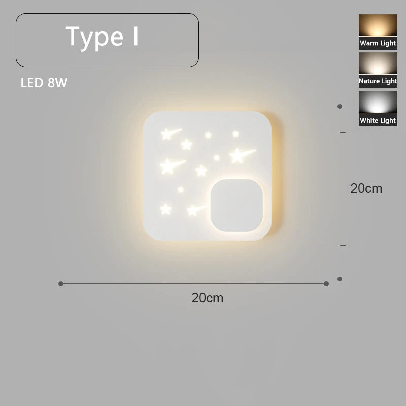 applique murale led minimaliste montée en surface - vue 14 sur 16