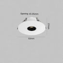 spot led ultra fin pour éclairage d ambiance rond encastré