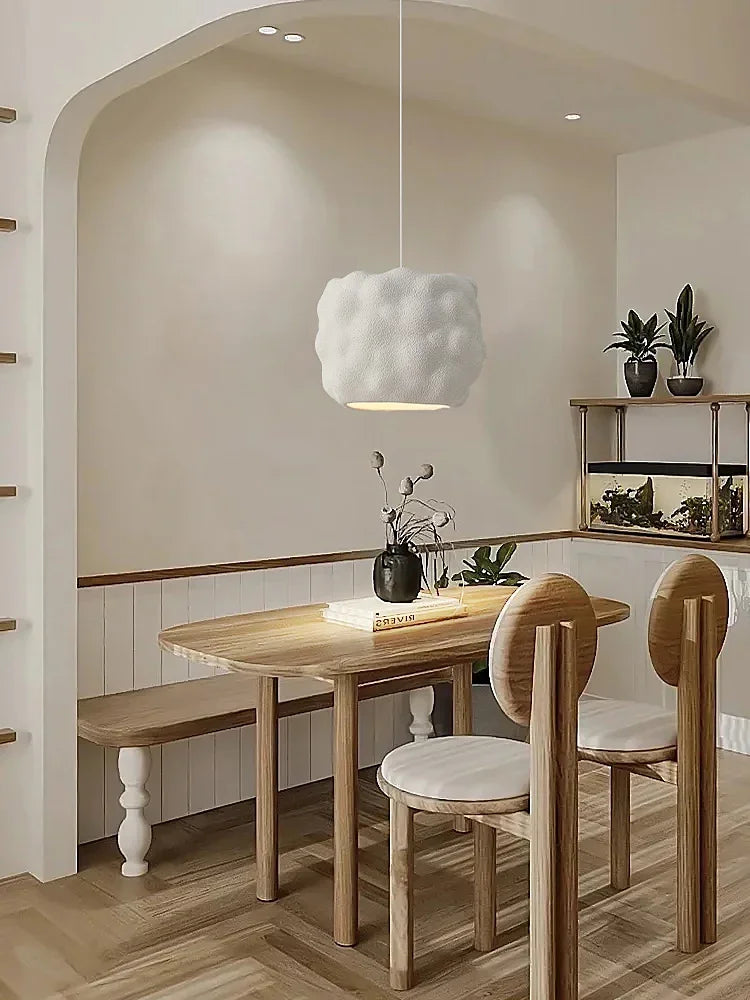 lustre wabi sabi design minimaliste pour décoration maison bar