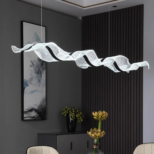Lustre LED design moderne suspendues idéales pour décoration intérieure - vue 4 sur 6