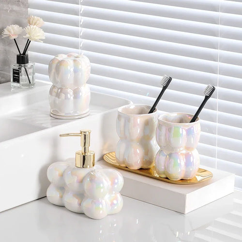décoration créative pour salle de bain en céramique nuages - vue 20 sur 19