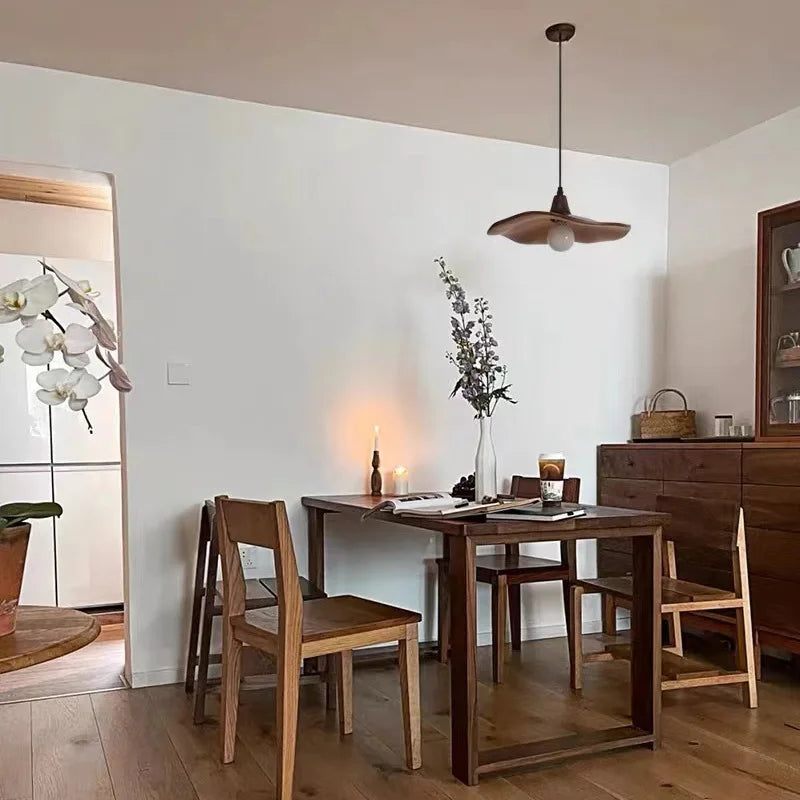 lampes suspendues rétro wabi sabi pour restaurant - vue 5 sur 8