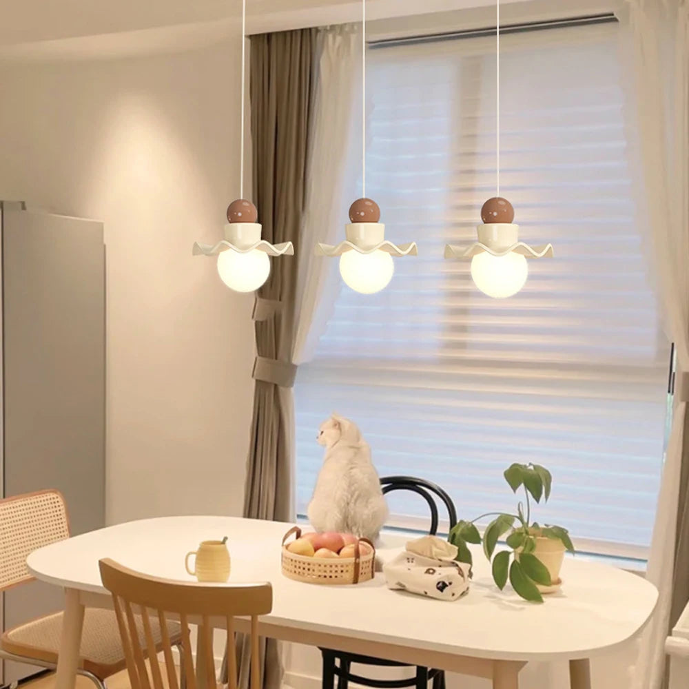 lustre moderne à fleurs pour décoration intérieure élégante - vue 5 sur 15