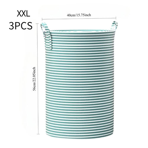 panier pliable pour linge jouets rangement enfants et dortoirs - vue 15 sur 19