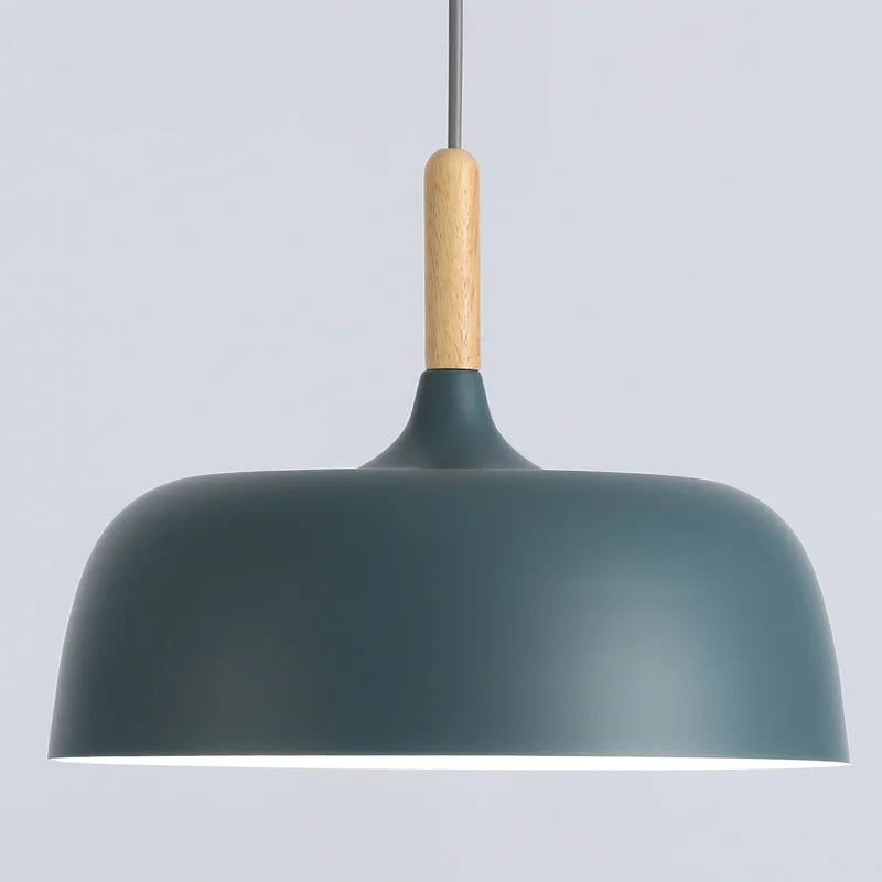 suspension led moderne décoration maison luminaire suspendu macaron - vue 4 sur 12
