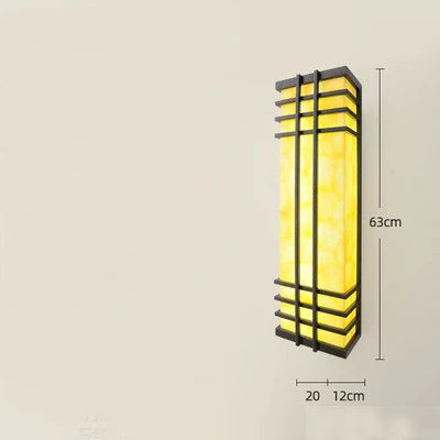 applique murale extérieure chinoise imperméable pour jardin décoratif - vue 12 sur 14