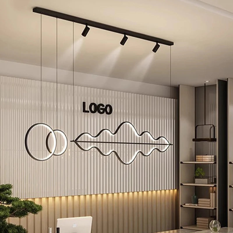 Lustre LED design moderne luminaire décoratif d'intérieur