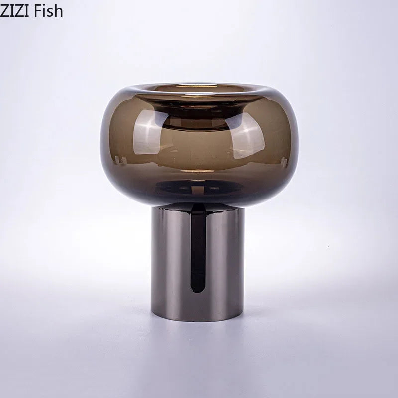 vase en verre pour compositions florales décoration intérieure esthétique - vue 5 sur 8