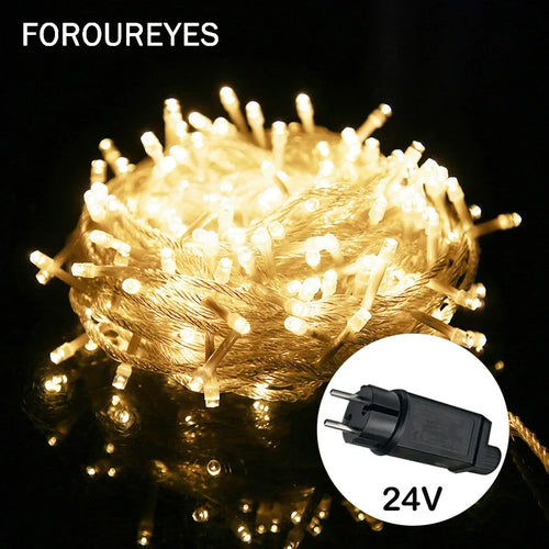 guirlande lumineuse led étanche pour décoration de Noël - vue 2 sur 9