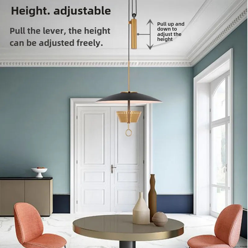 suspension moderne en forme dovni pour divers espaces