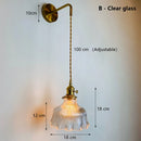 lustre en verre nordique pour décoration intérieure moderne