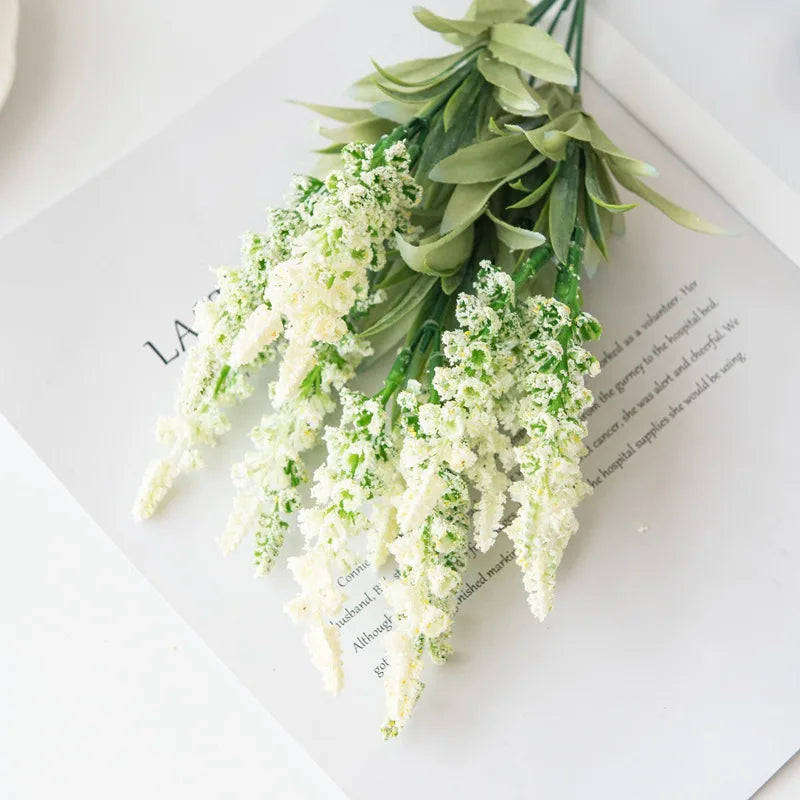 lavande artificielle pour décoration de table et mariage - vue 9 sur 9