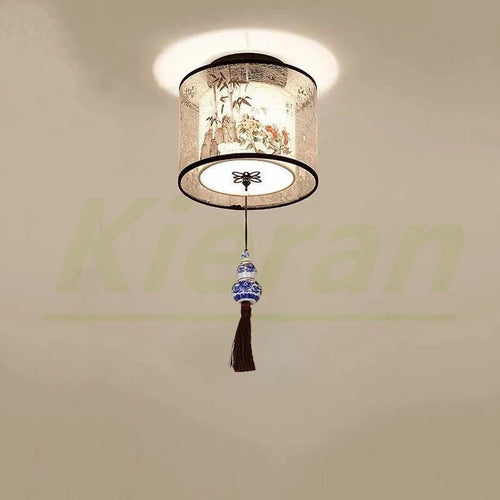 plafonnier led moderne simple lotus oiseau pour hôtel ktv - vue 10 sur 30