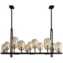 Luminaire suspendu verre rétro industriel