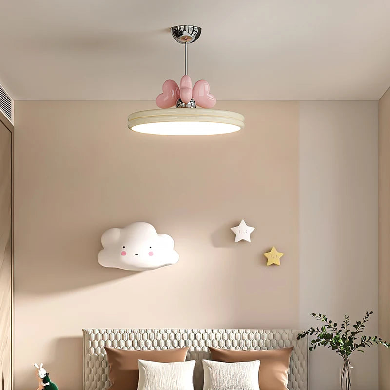 lustre girly à intensité variable pour un éclairage personnalisé - vue 4 sur 10