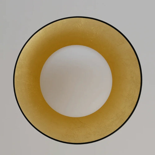 plafonnier vintage en verre design rétro pour restaurant et étude - vue 6 sur 6