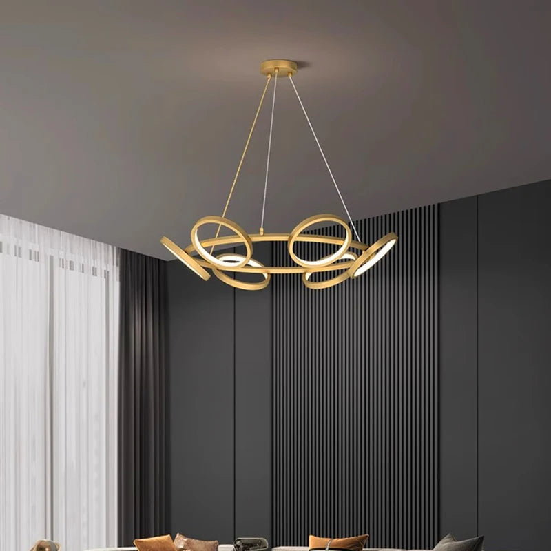 Lustre moderne pour salle à manger pour plafond du salon éclairage intérieur