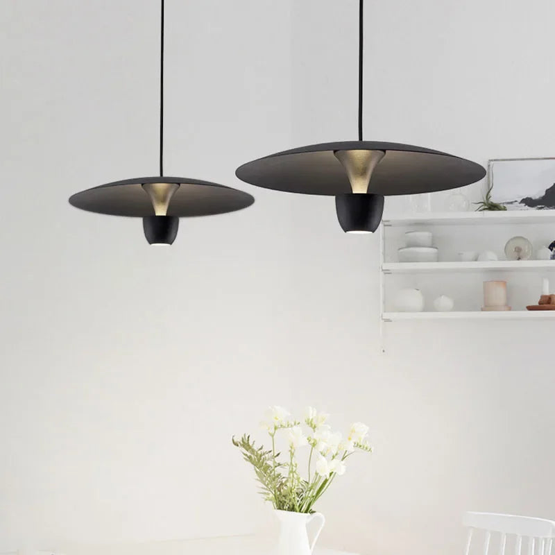 lustre led moderne pour café restaurant et décoration intérieure - vue 2 sur 12