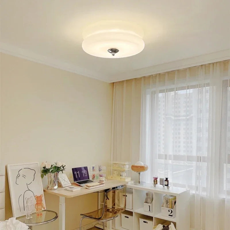 plafonnier en verre design pour un éclairage moderne élégant - vue 3 sur 10