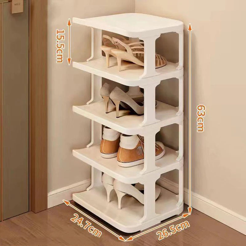étagère à chaussures simple gain de place pratique et moderne - vue 7 sur 9