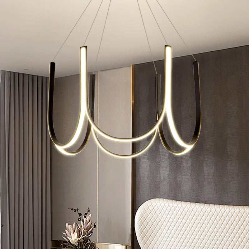 suspension led design italien pour un éclairage moderne - vue 4 sur 8