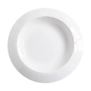 Assiette creuse céramique design minimaliste pour soupe dessert