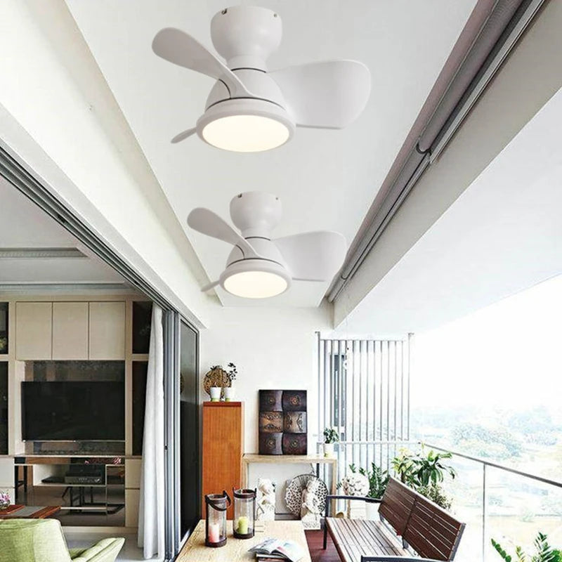 ventilateur de plafond led avec télécommande - vue 5 sur 9