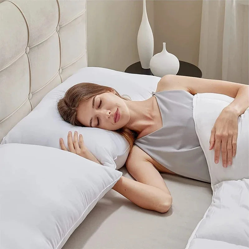 oreiller de corps doux et décoratif pour le sommeil - vue 6 sur 7