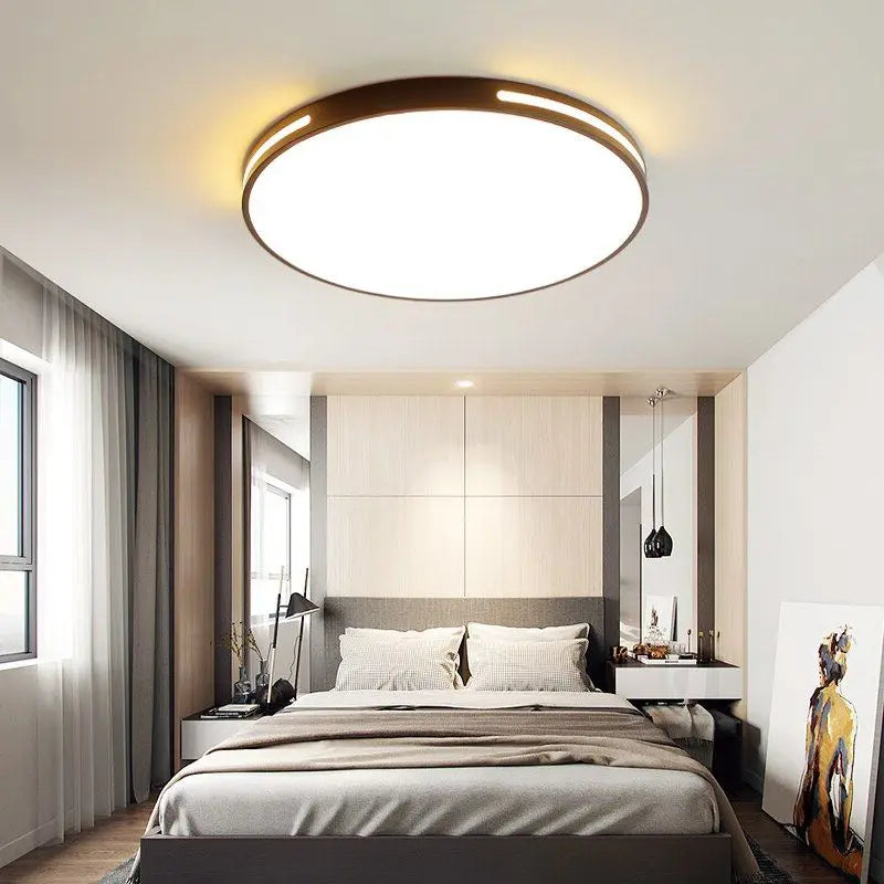 Plafonnier LED rond et mince moderne - vue 4 sur 14