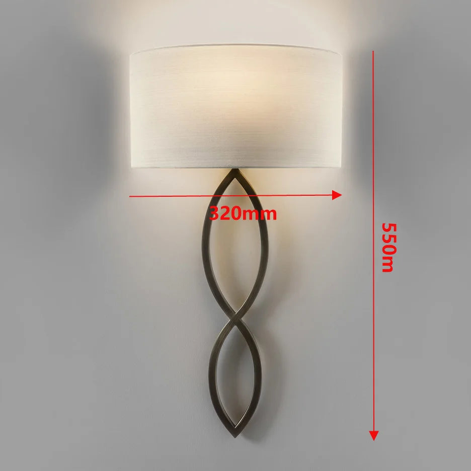 Applique murale LED en tissu créatif Art - vue 6 sur 9