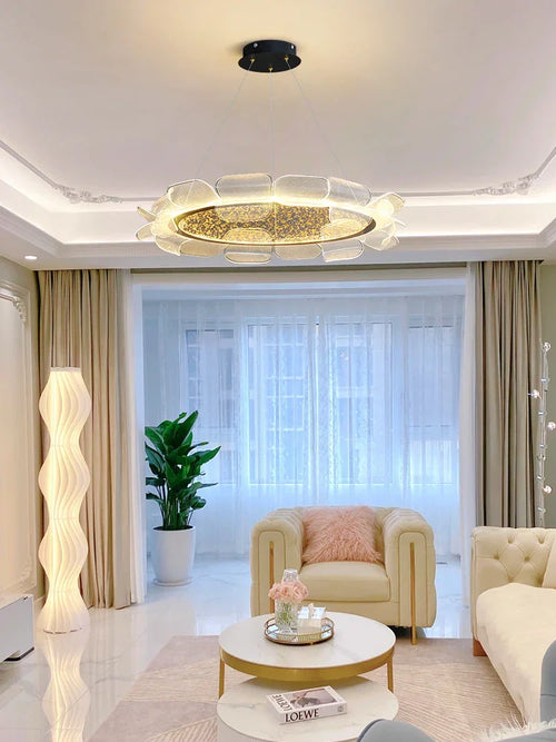 suspension en acrylique design moderne pour intérieur élégant et romantique - vue 4 sur 9