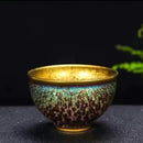 Théière céramique jianzhan tianmu style artisanal maison bureau