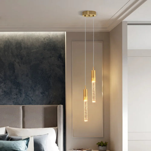 Suspension LED en cristal Éclairage créatif moderne - vue 6 sur 14