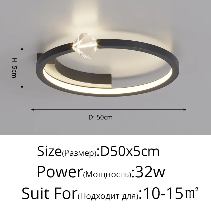 lustre led ultra fin pour tous les espaces intérieurs