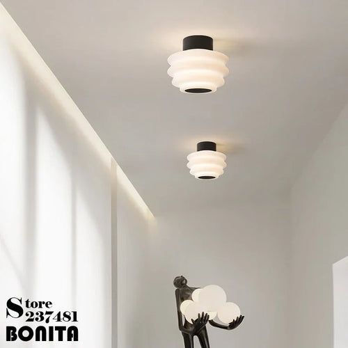 plafonnier nordique à intensité variable pour intérieur et extérieur - vue 3 sur 12