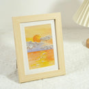 cadre photo coloré artisanal pour décoration et affichage DIY