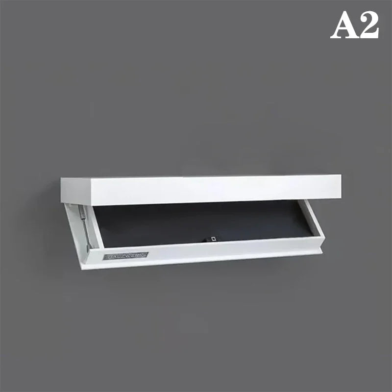 solution de rangement murale étagère design avec compartiment secret