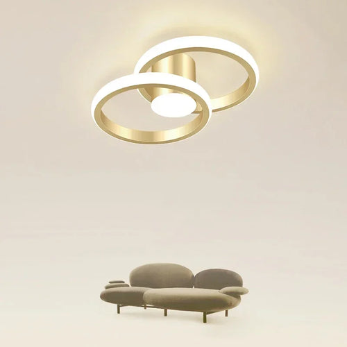 plafonnier led design moderne idéal pour décoration intérieure - vue 2 sur 12