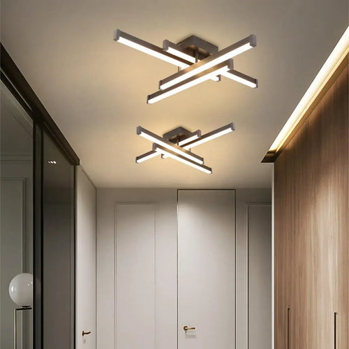 plafonnier moderne led monté en surface éclairage intérieur - vue 3 sur 7