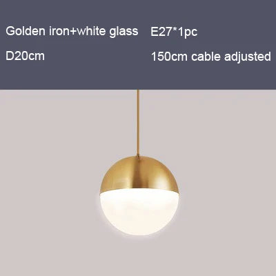 suspension nordique en verre à carreaux pour décoration moderne - vue 13 sur 12