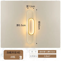 lampe led applique moderne luxe bande