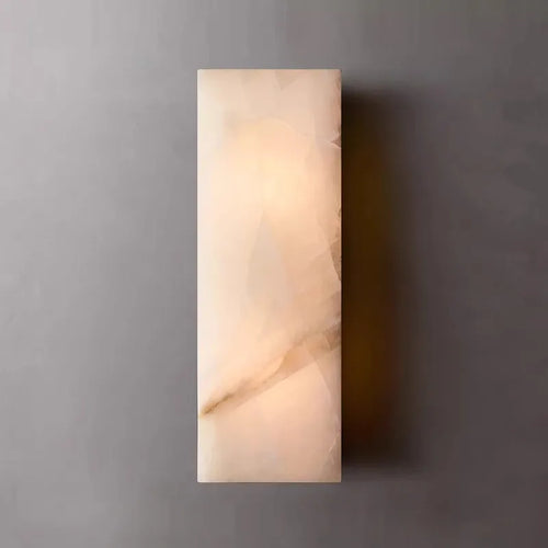 applique murale led dimmable design marbre naturel étanche pour intérieur extérieur - vue 9 sur 9