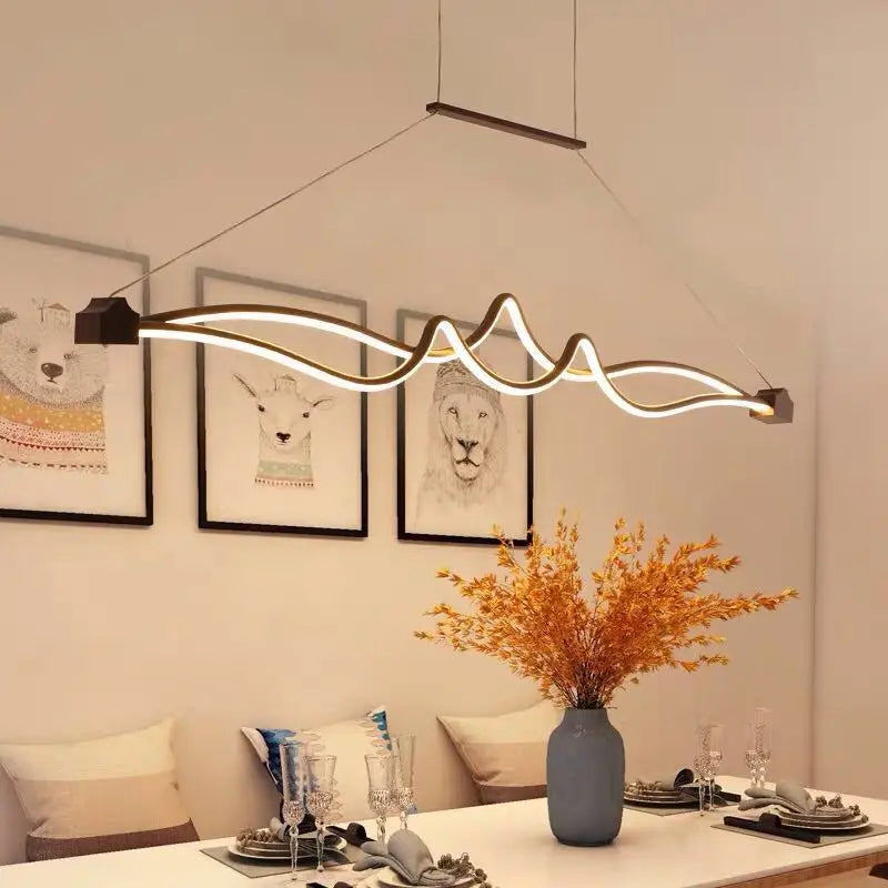 lampe simple et moderne en aluminium pour éclairage intérieur - vue 3 sur 7