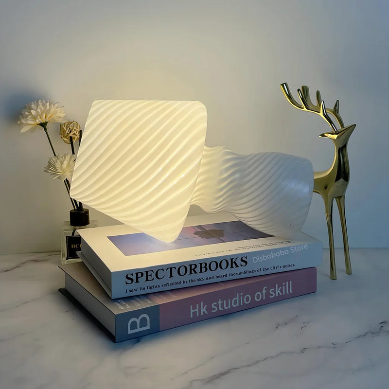 lampe table décorative champignon barre elfe éclairage ambiance chambre coucher lampes chevet lumière intérieur